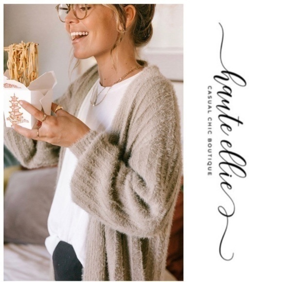 Heavenly Fuzzy Cardigan - Picture 2 of 6